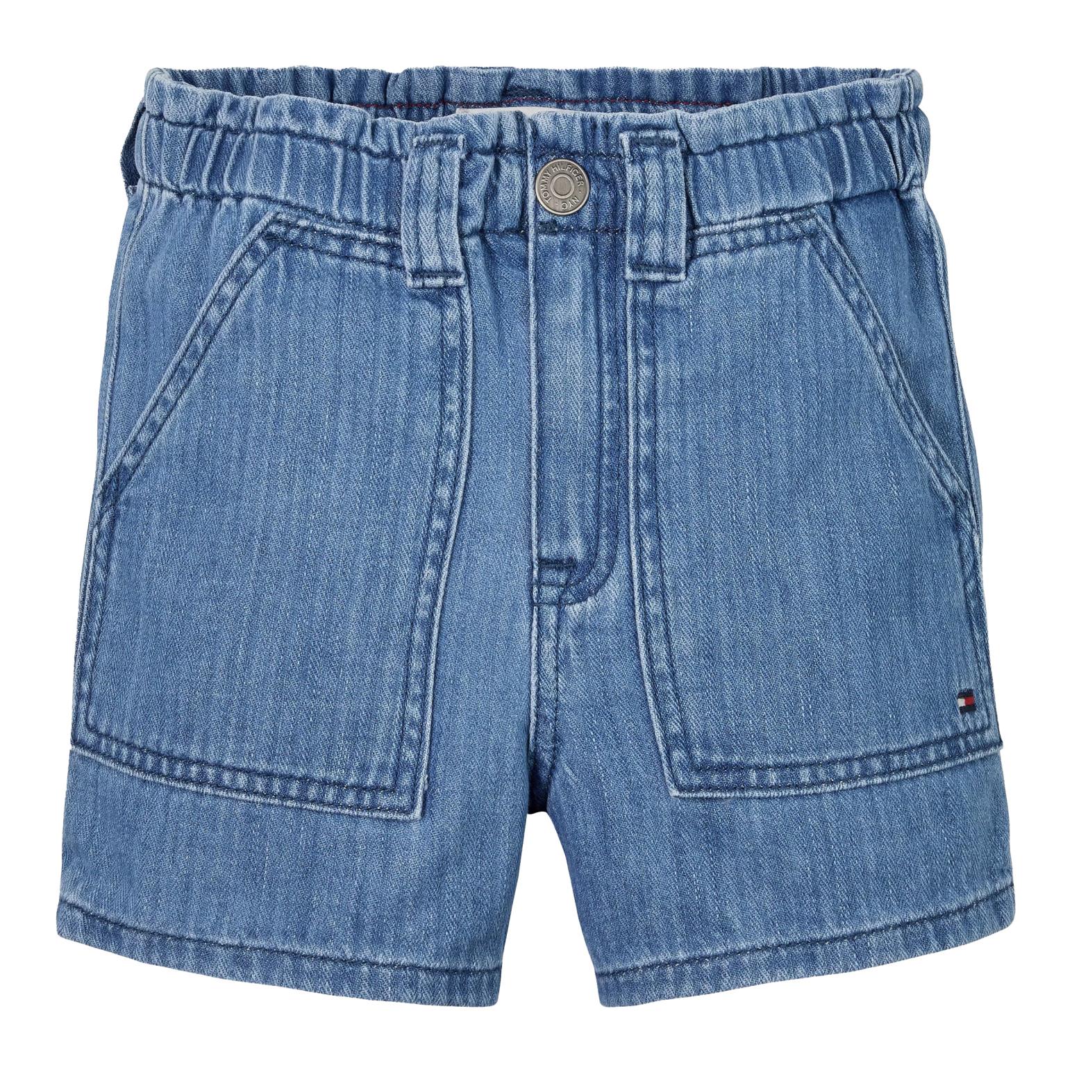 Tommy Hilfiger Paperbag Herringbone Short 8-16Y